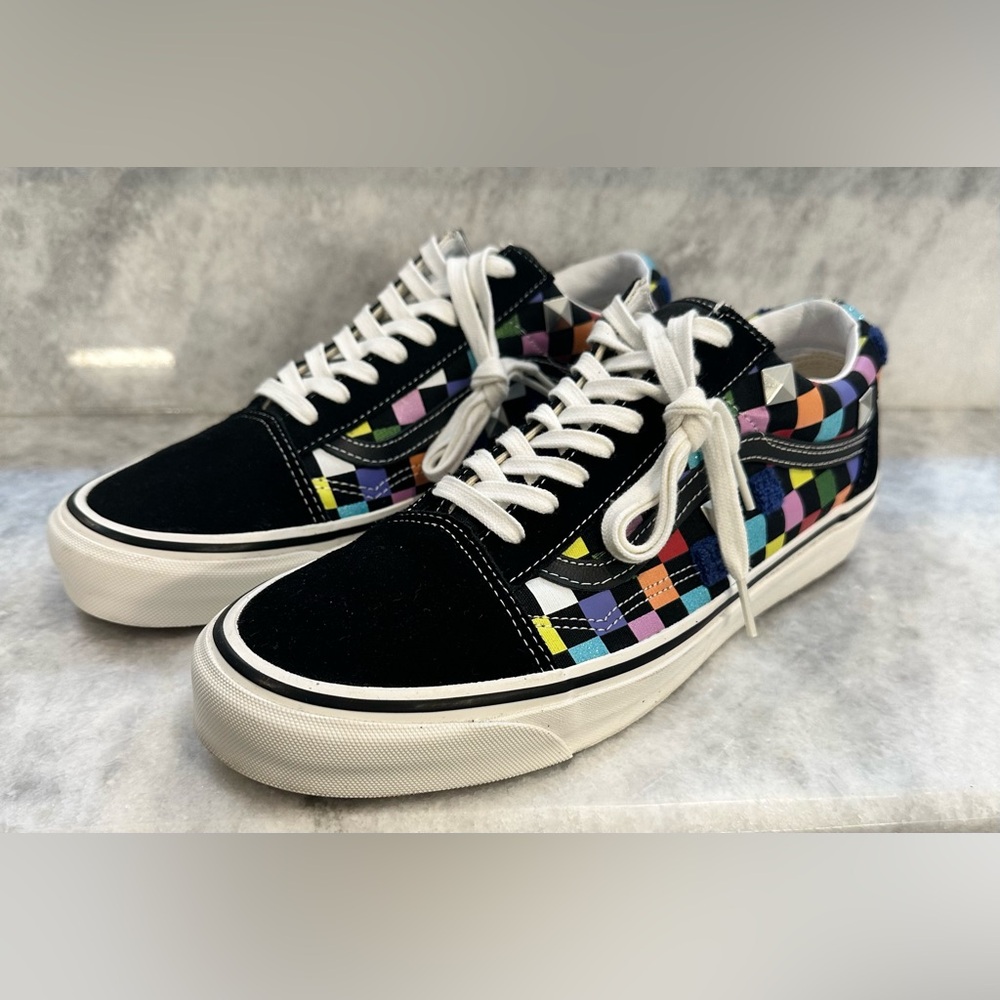 Vans Old Skoll 36 DX “Anaheim Factory Unisex Vans Sneakers Checkerboard Pattern